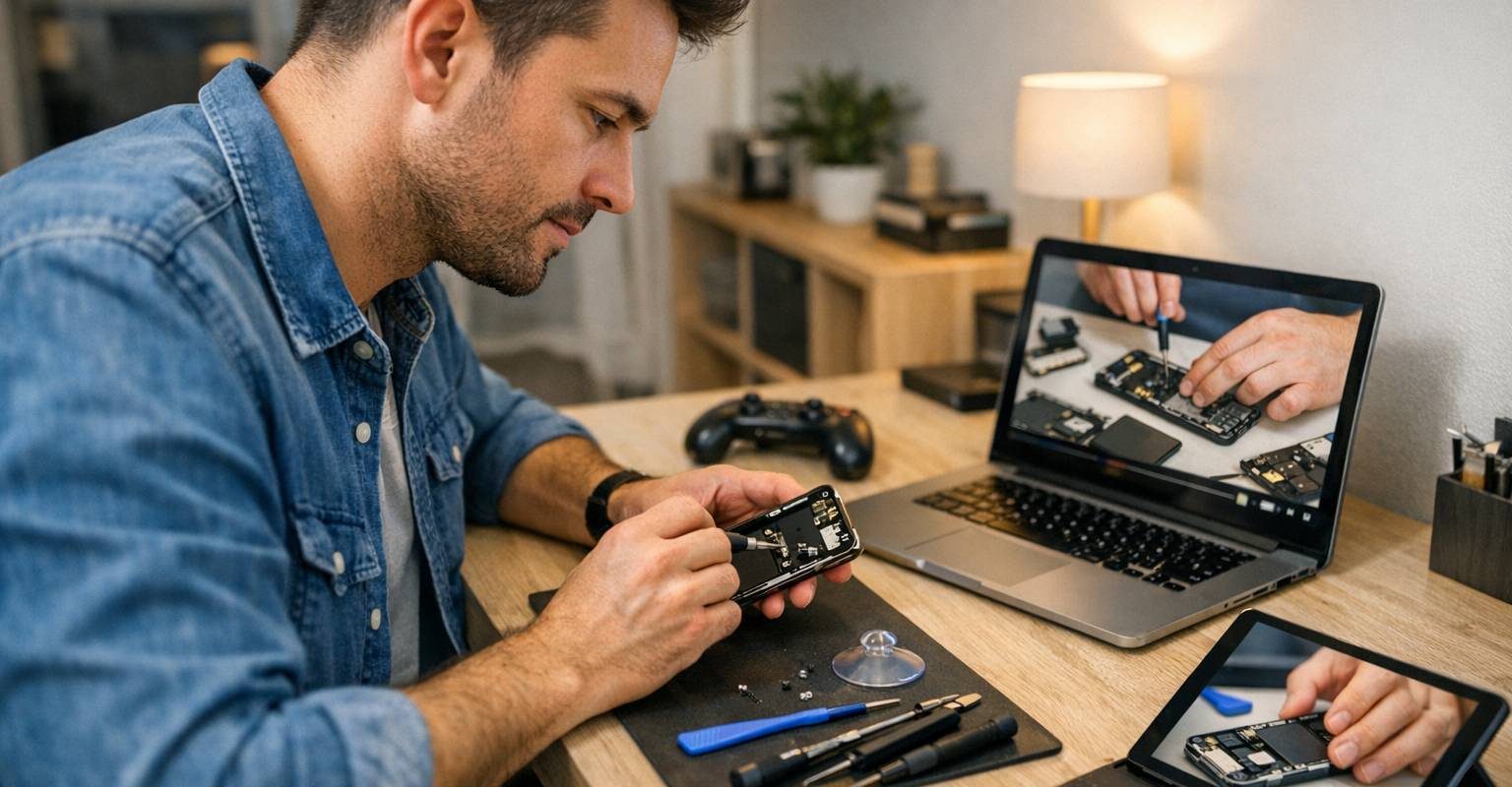 Recursos online para resolver pequeñas averías en casa (con foco en tecnología y móviles)